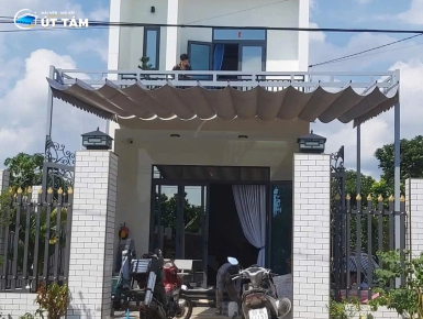 Dự Án Lắp Đặt Mái Xếp Lượn Sóng Cho Nhà Phố Tại Long Thành, Đồng Nai