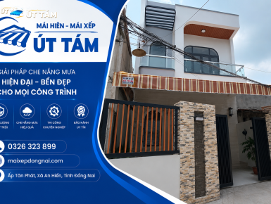 Mái Hiên Trảng Bom | Thi Công Mái Hiên Chuyên Nghiệp, Giá Tốt