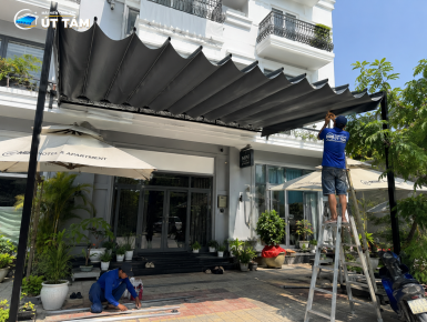 Thi Công Mái Hiên Chuyên Nghiệp | Mái Hiên Mái Xếp Út Tám